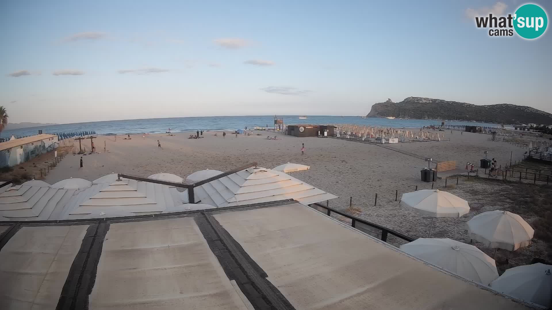Poetto Strand Webcam | Cagliari | Sardinien