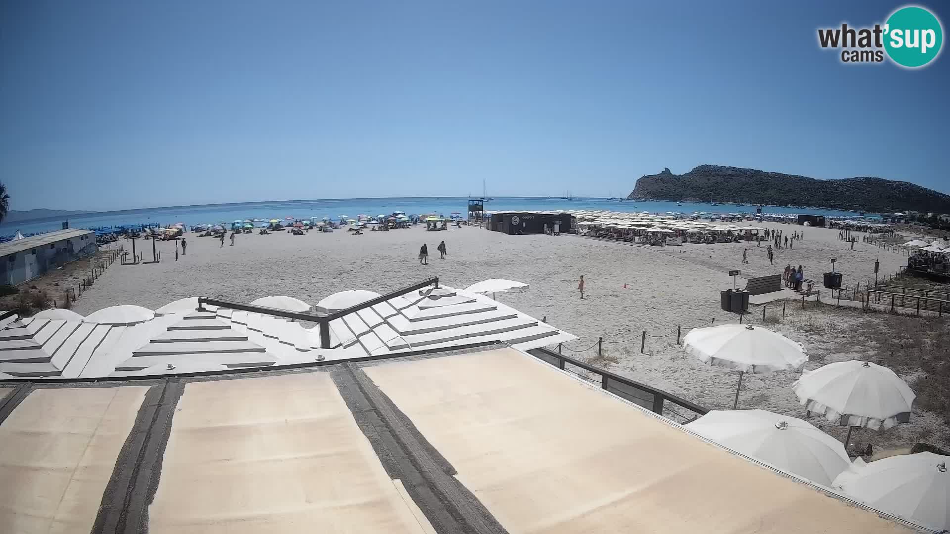 Webcam plage de Poetto | Cagliari | Sardaigne