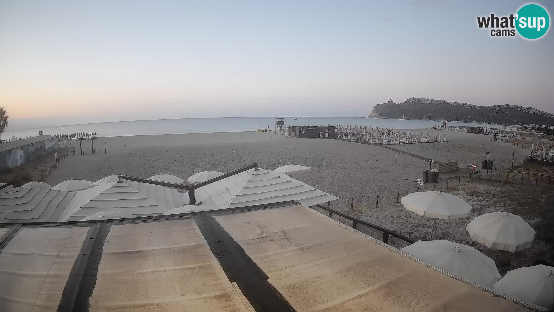 Poetto Strand Webcam | Cagliari | Sardinien