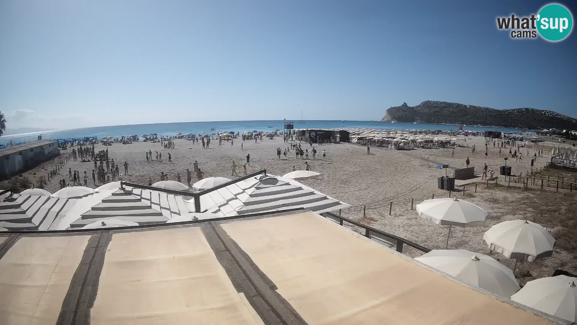 Poetto beach webcam | Cagliari | Sardinia