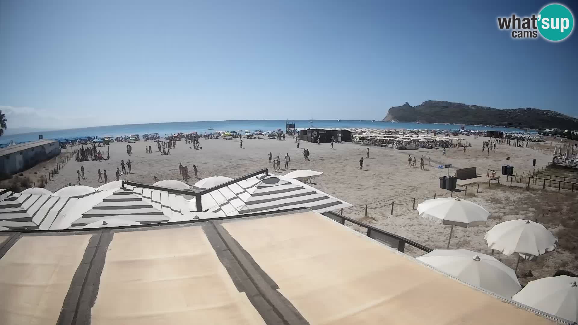 Poetto beach webcam | Cagliari | Sardinia