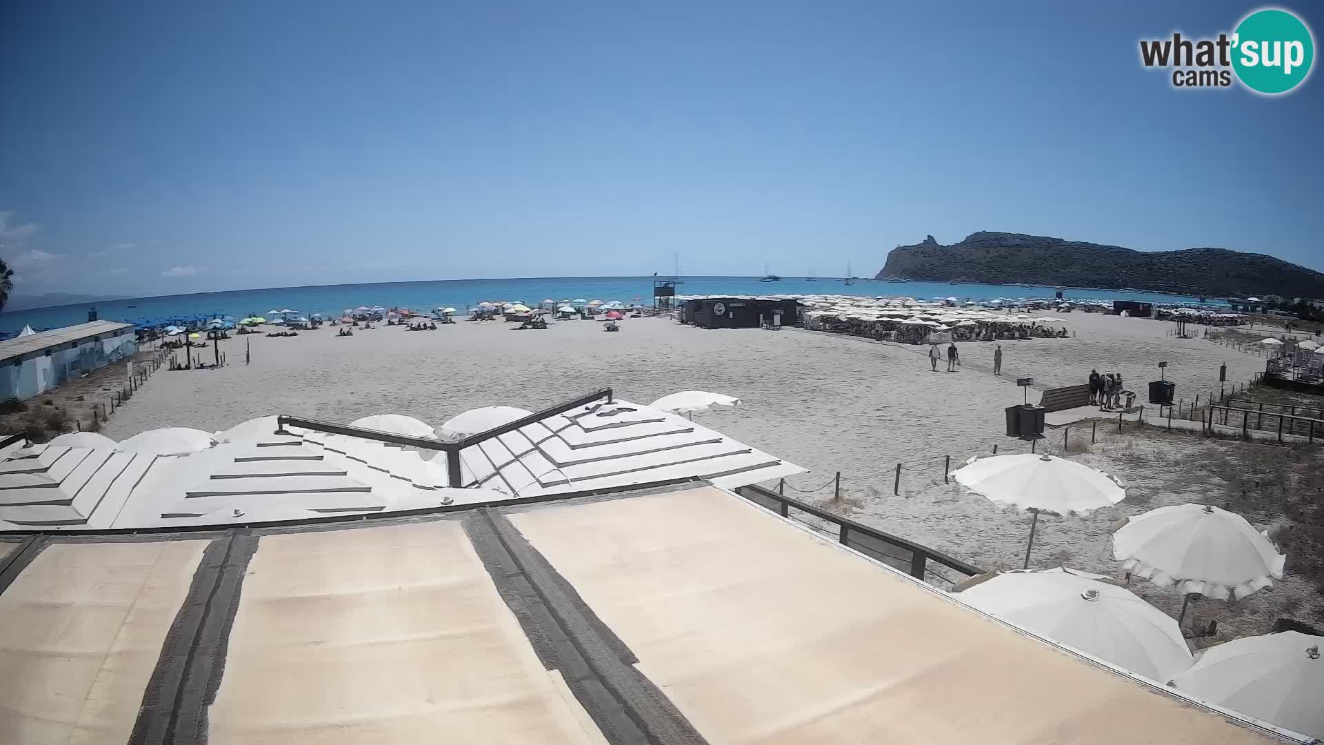 Poetto beach webcam | Cagliari | Sardinia