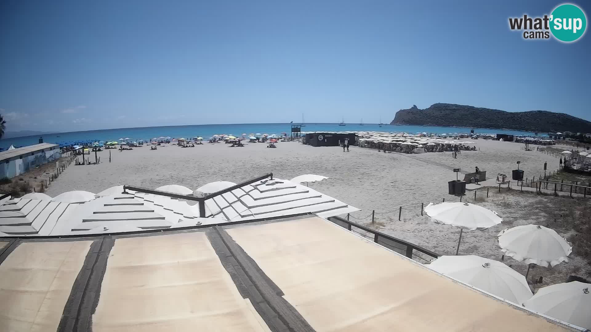 Poetto beach webcam | Cagliari | Sardinia