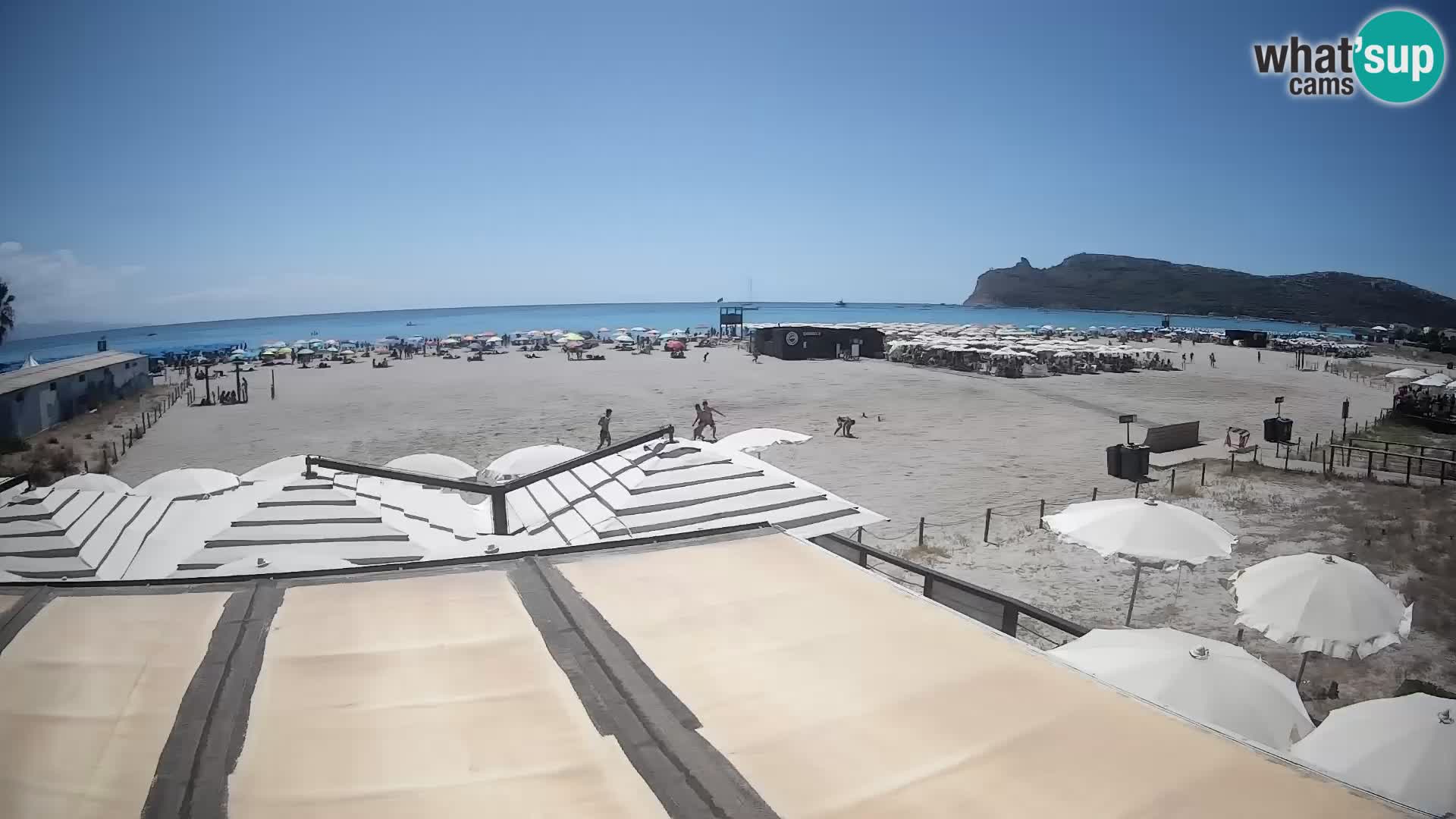 Poetto beach webcam | Cagliari | Sardinia