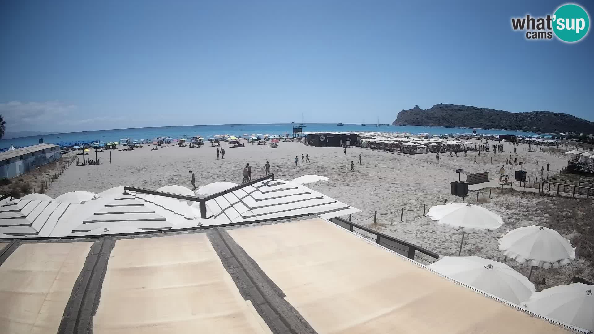 Poetto Strand Webcam | Cagliari | Sardinien