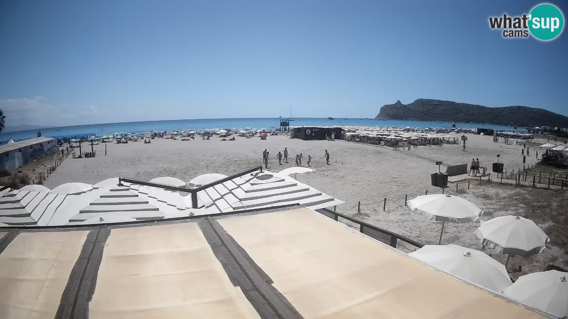 Poetto beach webcam | Cagliari | Sardinia