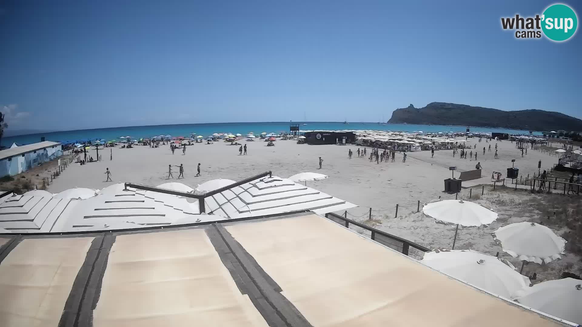 Poetto beach webcam | Cagliari | Sardinia