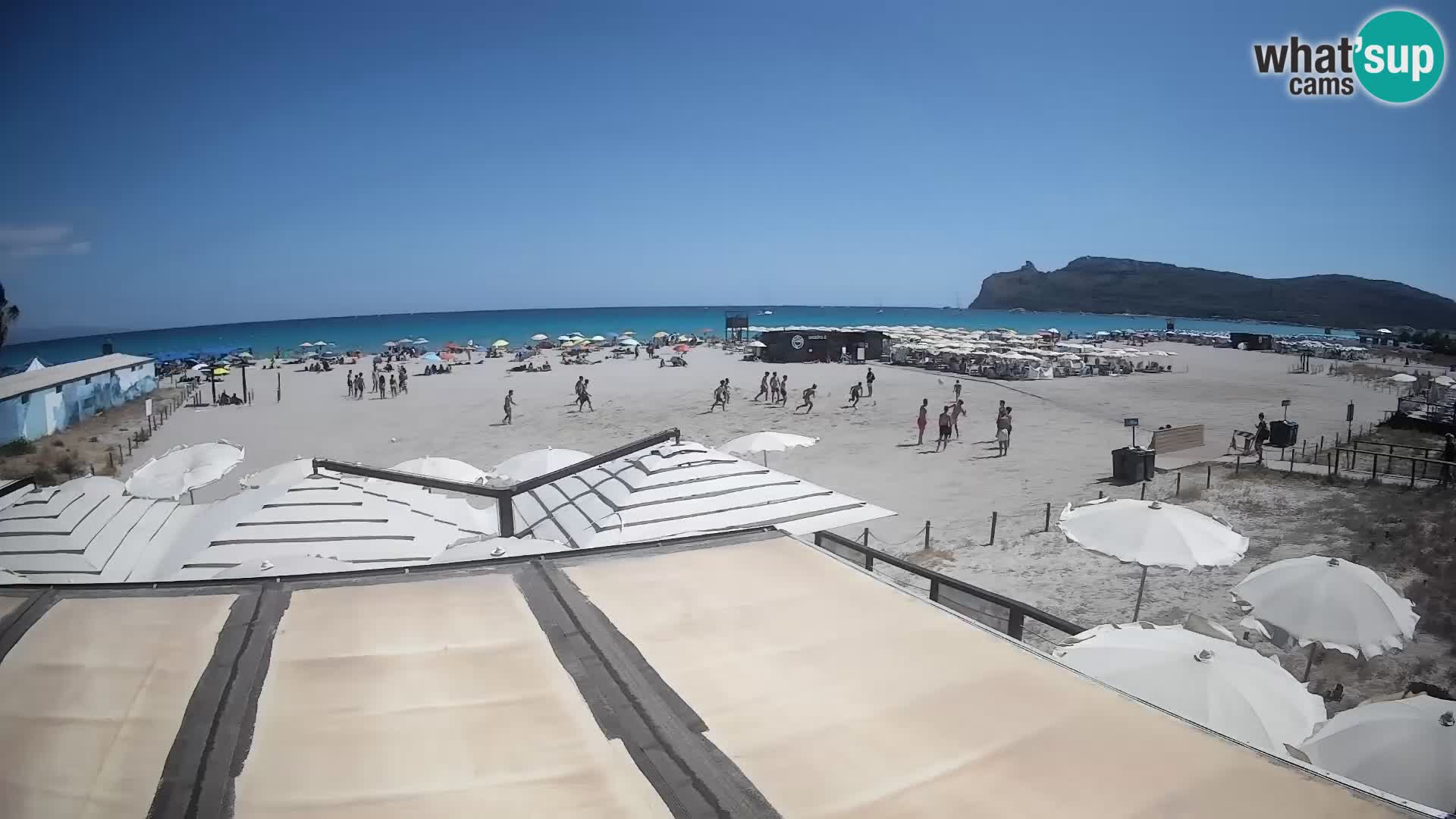 Poetto Strand Webcam | Cagliari | Sardinien