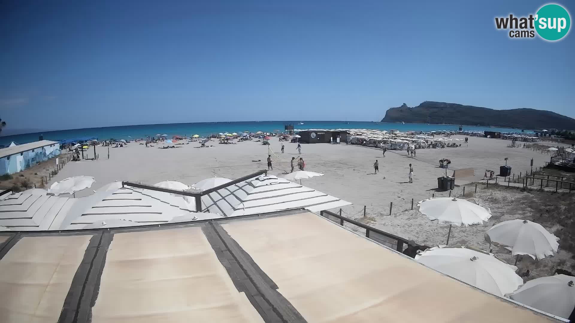 Poetto Strand Webcam | Cagliari | Sardinien