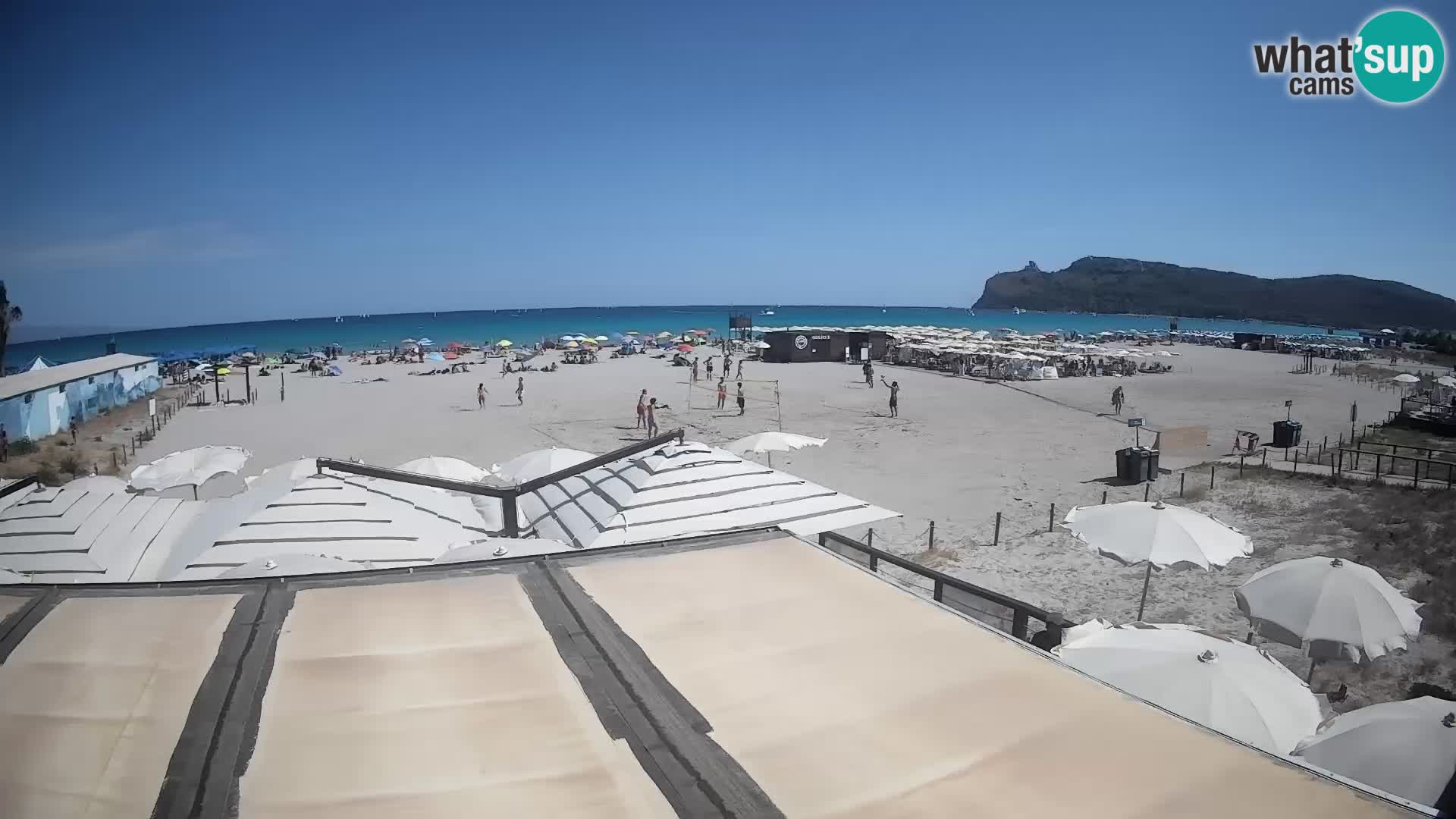 Poetto Strand Webcam | Cagliari | Sardinien