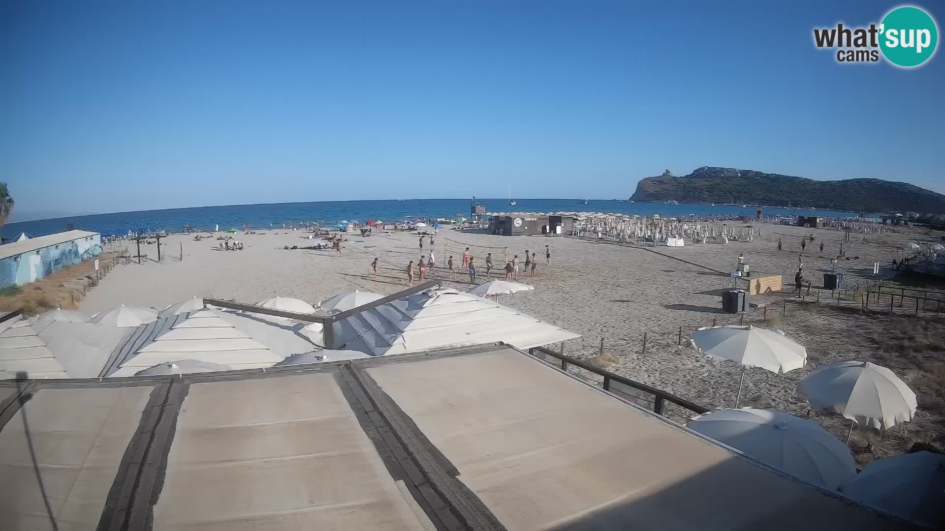 Poetto Strand Webcam | Cagliari | Sardinien