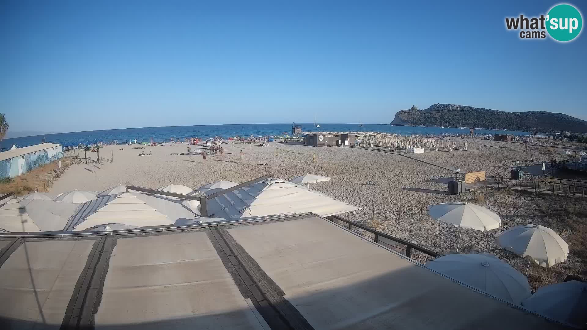 Webcam spiaggia del Poetto | Cagliari | Sardegna