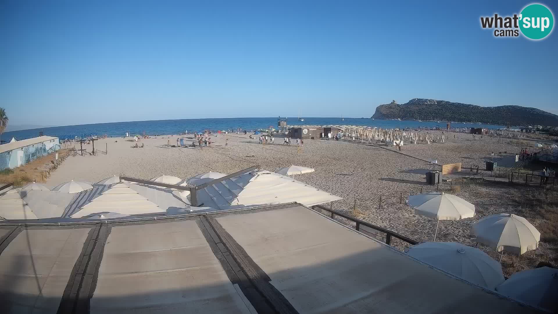 Webcam spiaggia del Poetto | Cagliari | Sardegna
