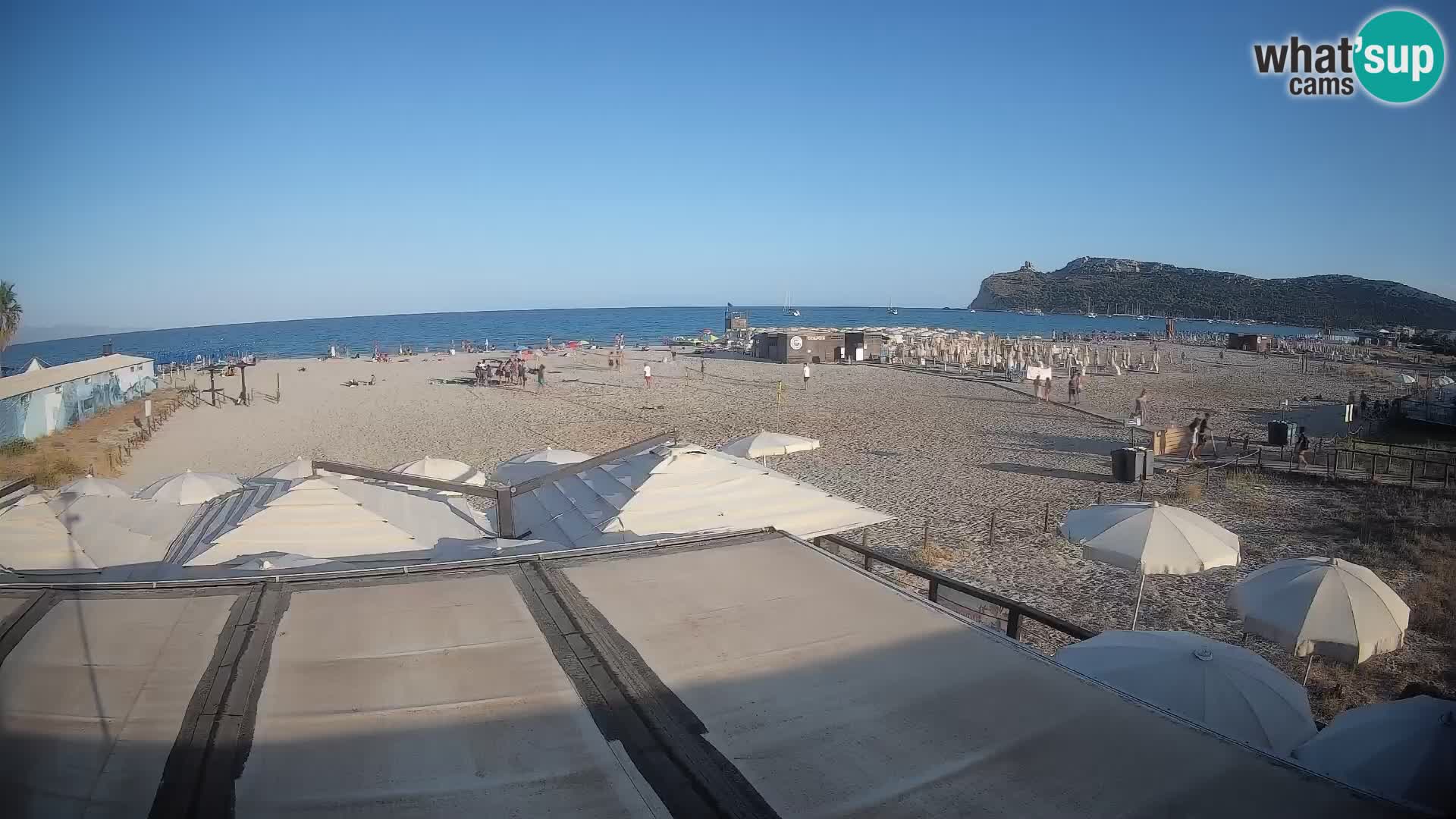 Webcam spiaggia del Poetto | Cagliari | Sardegna