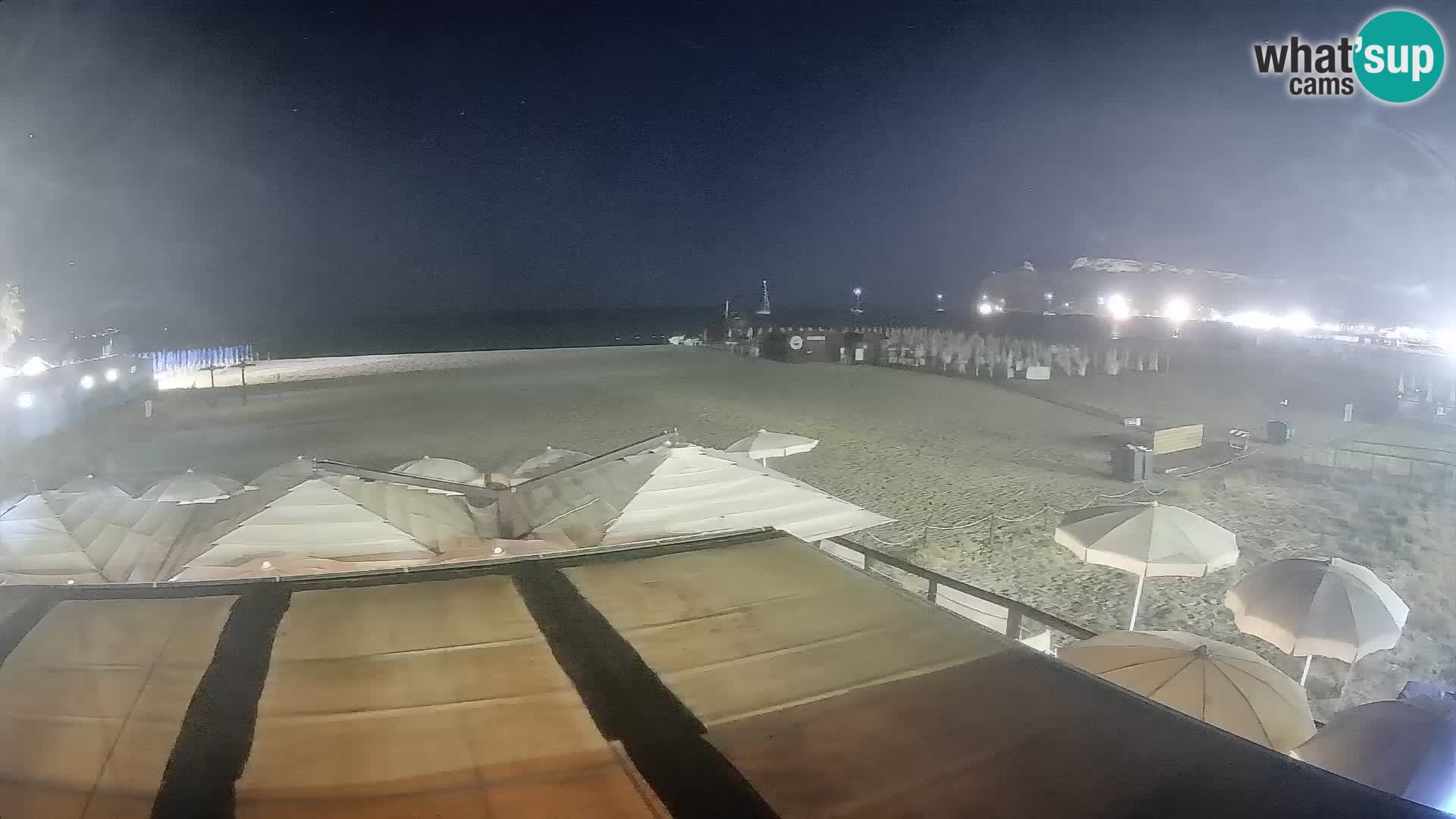 Poetto beach webcam | Cagliari | Sardinia