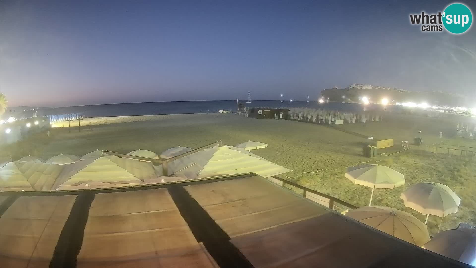 Poetto beach webcam | Cagliari | Sardinia