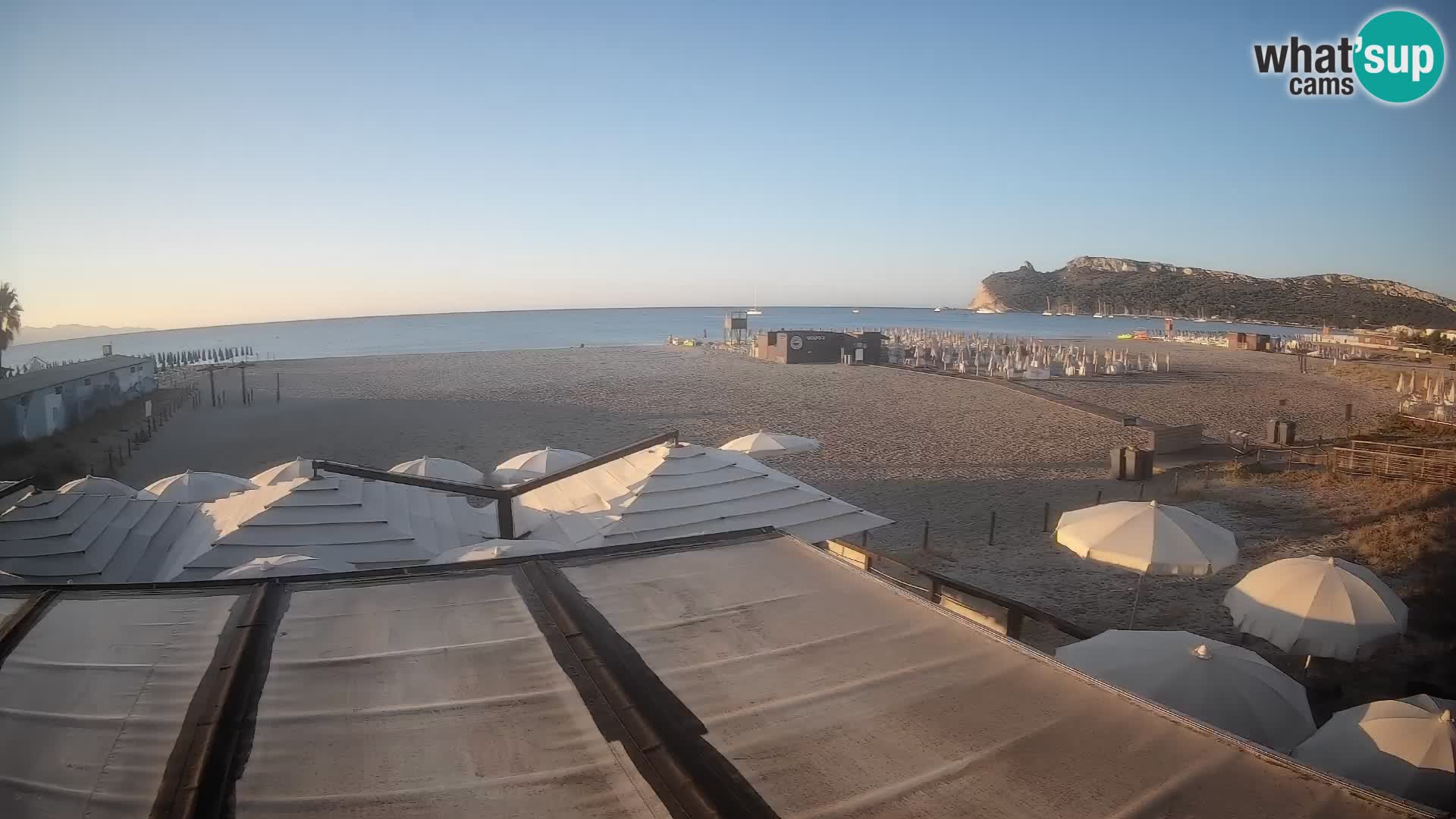 Poetto beach webcam | Cagliari | Sardinia