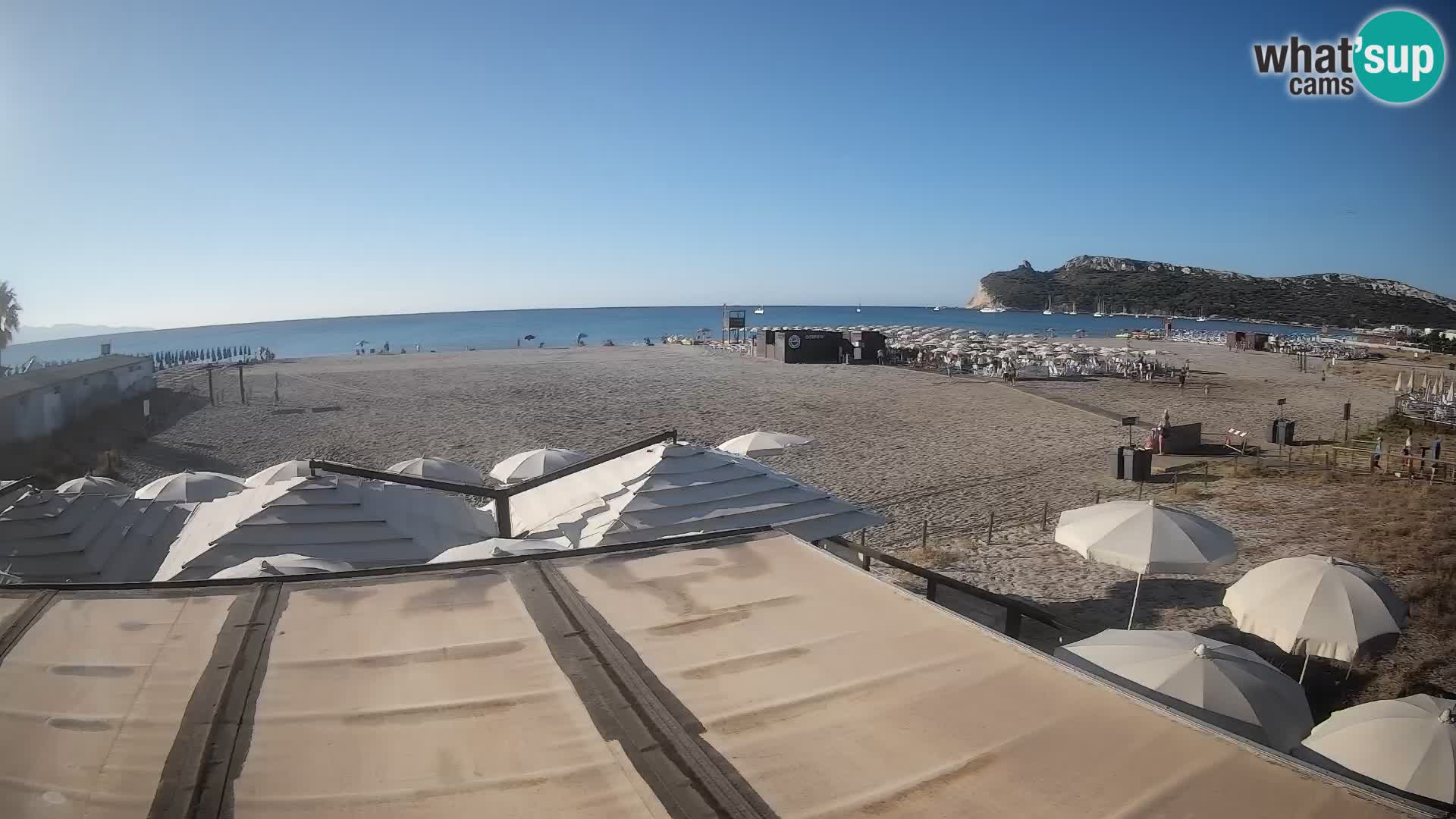 Poetto Strand Webcam | Cagliari | Sardinien
