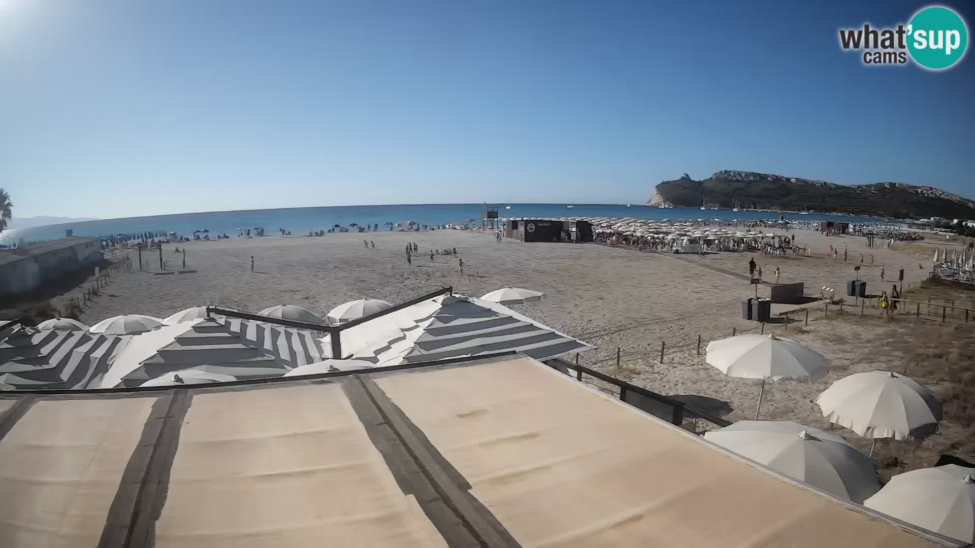 Webcam playa de Poetto | Cagliari | Cerdeña