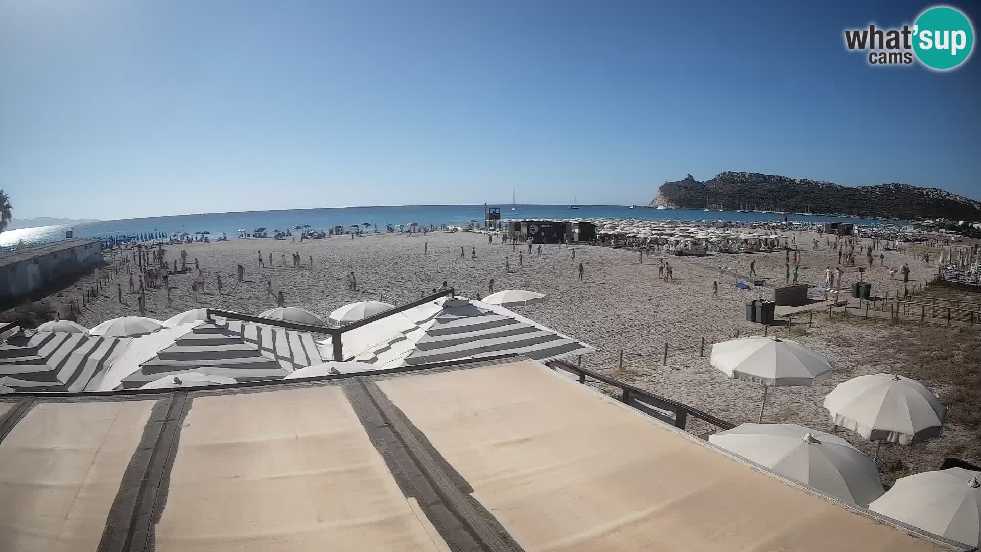 Poetto beach webcam | Cagliari | Sardinia
