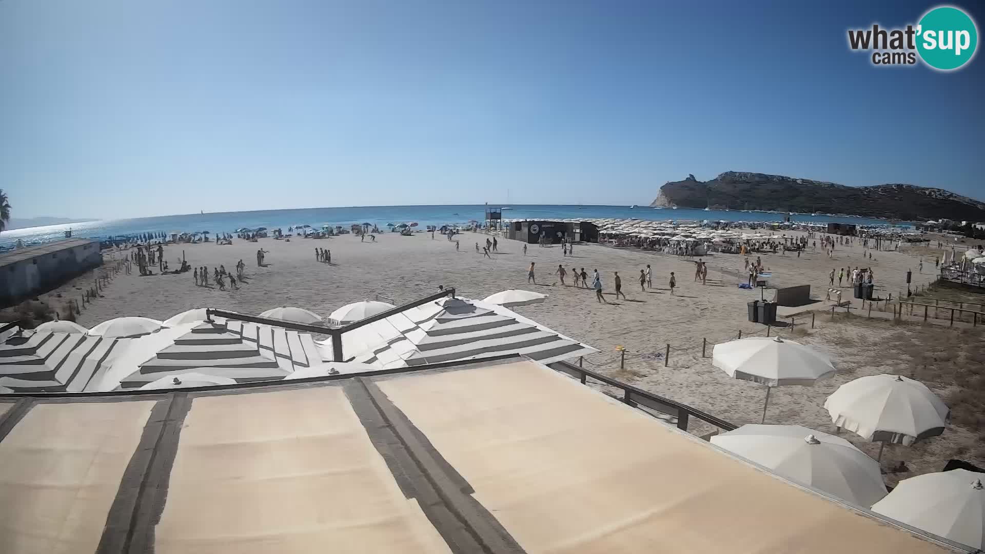 Poetto Strand Webcam | Cagliari | Sardinien