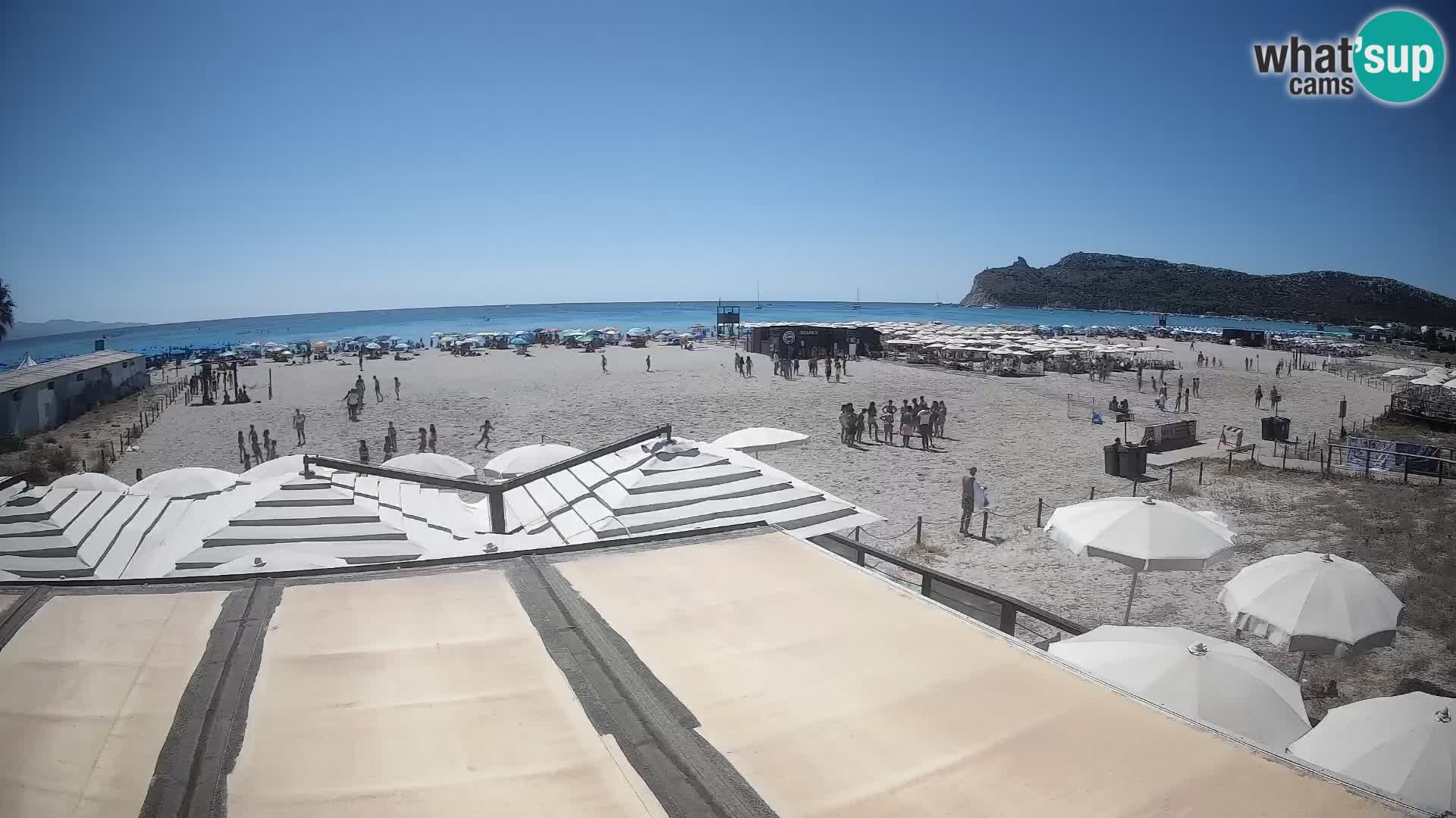 Poetto Strand Webcam | Cagliari | Sardinien