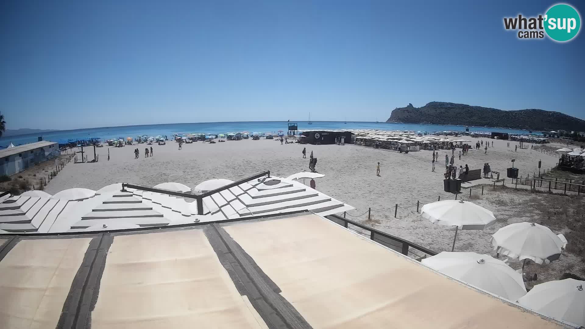 Poetto Strand Webcam | Cagliari | Sardinien