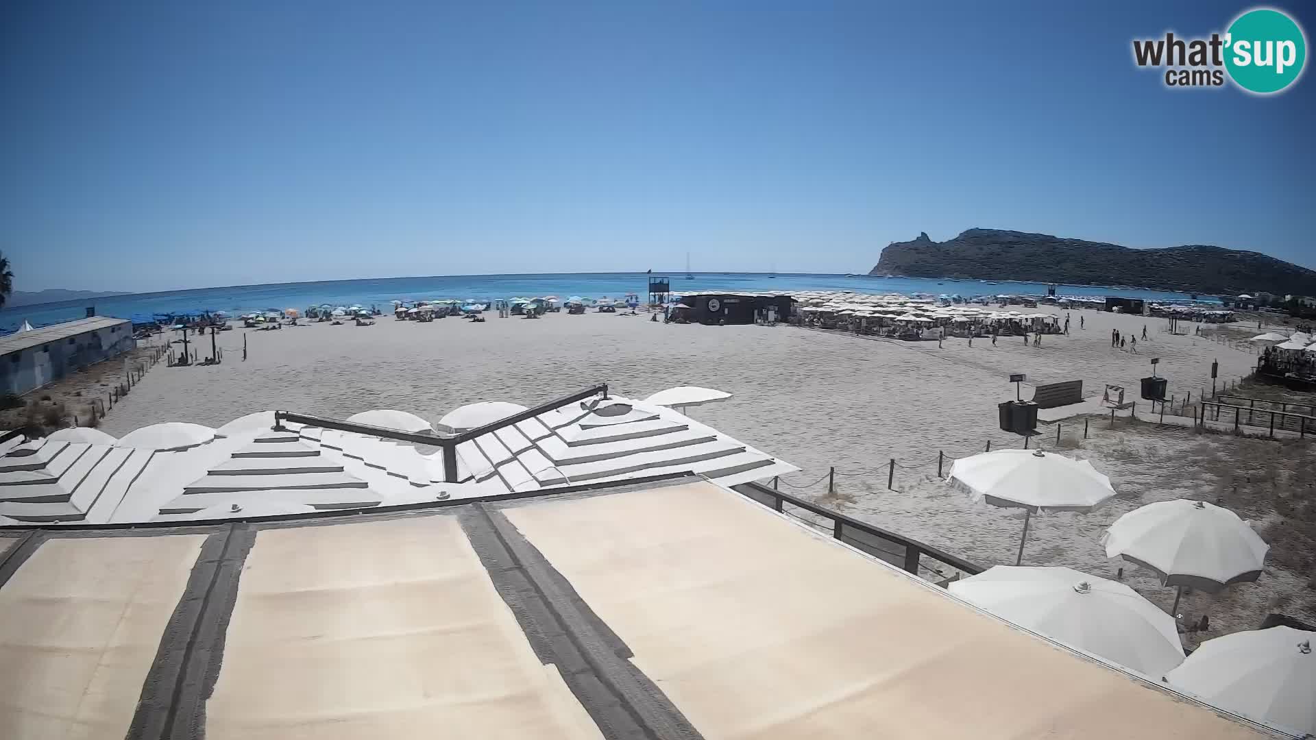 Poetto beach webcam | Cagliari | Sardinia