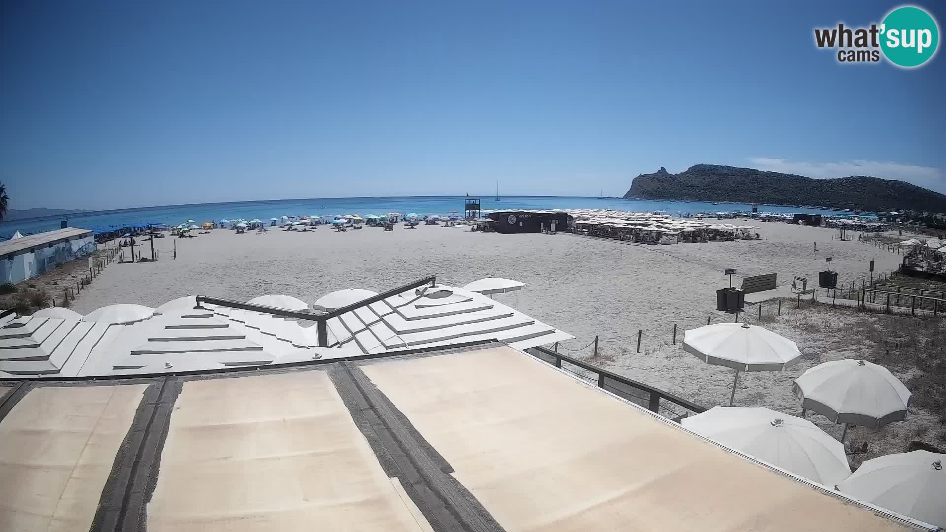 Poetto Strand Webcam | Cagliari | Sardinien
