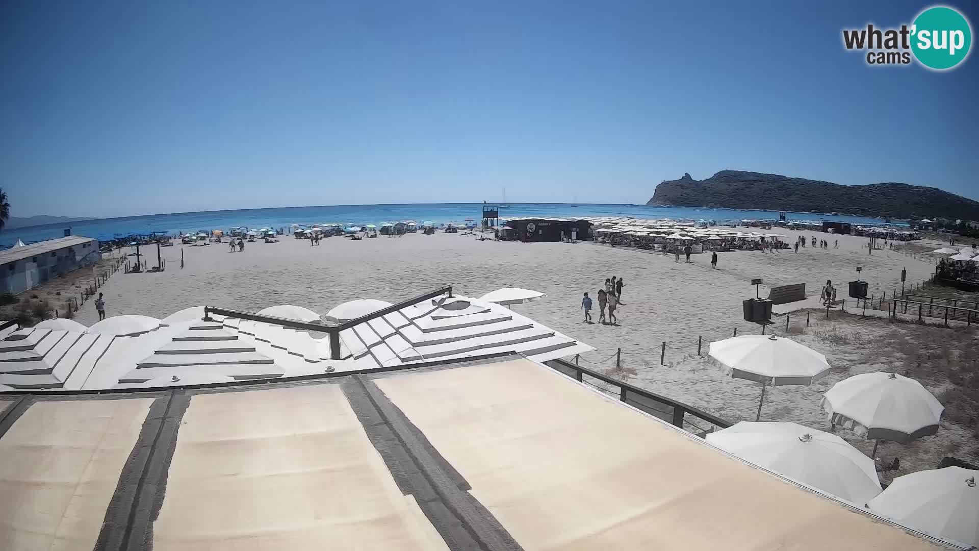 Poetto Strand Webcam | Cagliari | Sardinien