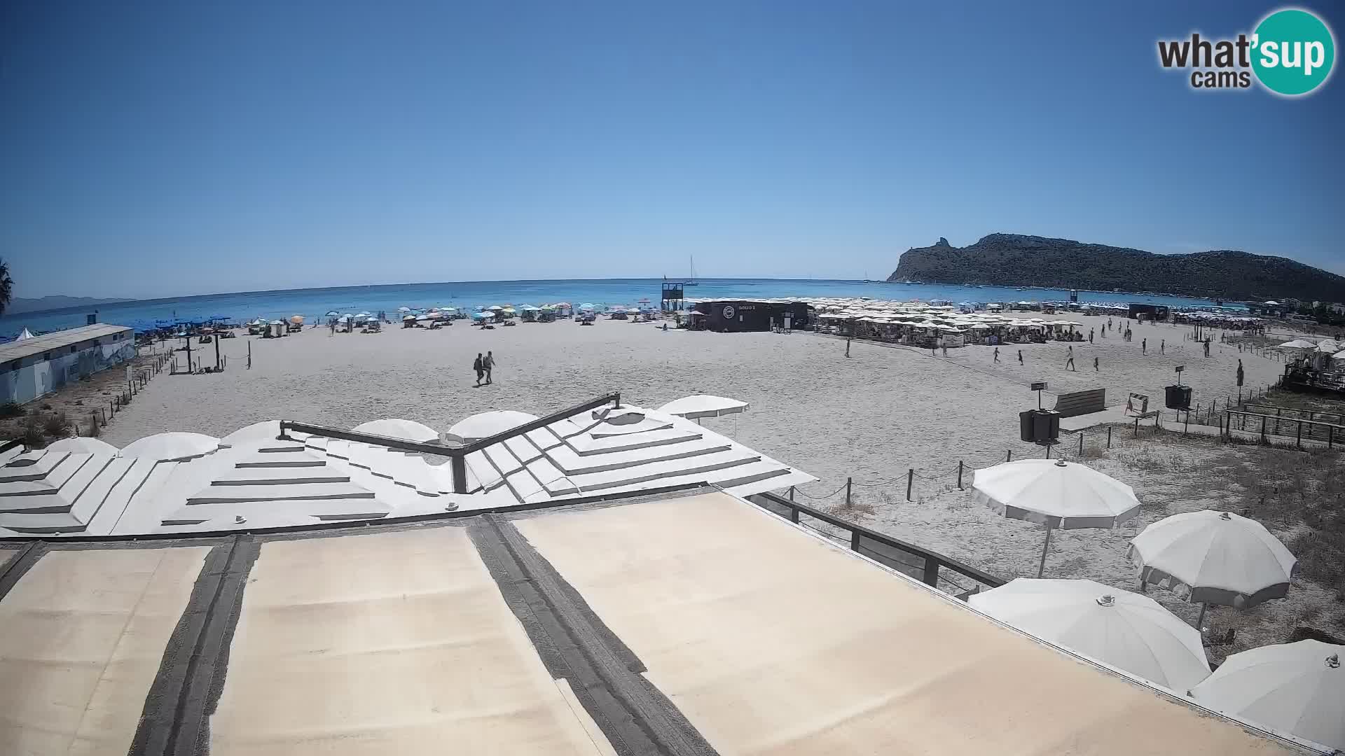 Poetto Strand Webcam | Cagliari | Sardinien