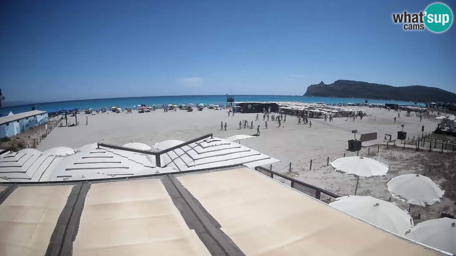 Poetto Strand Webcam | Cagliari | Sardinien