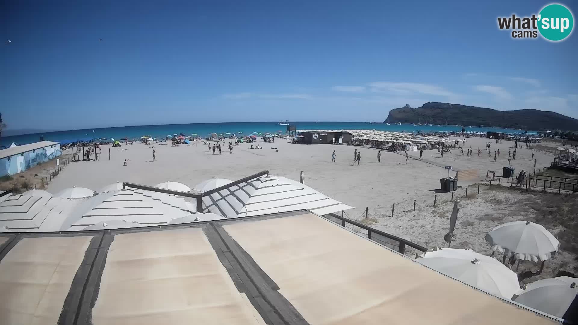 Poetto Strand Webcam | Cagliari | Sardinien