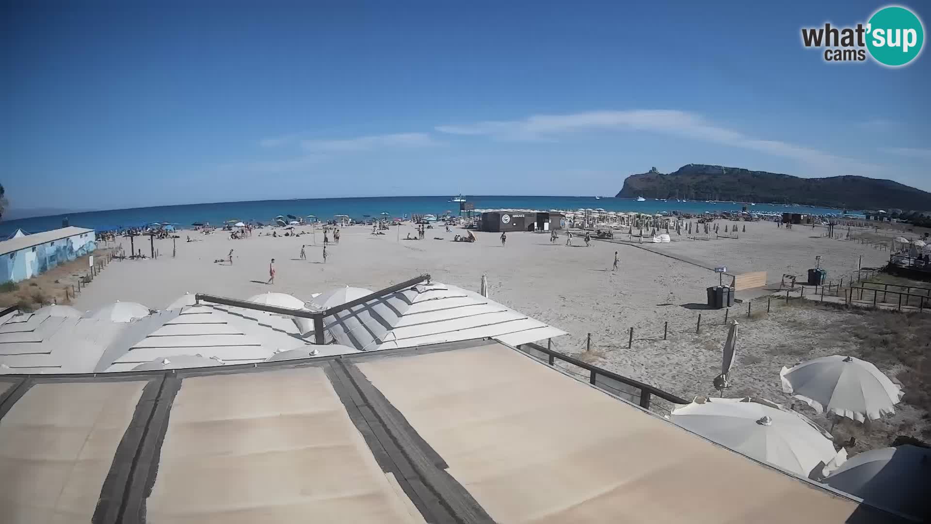 Poetto Strand Webcam | Cagliari | Sardinien