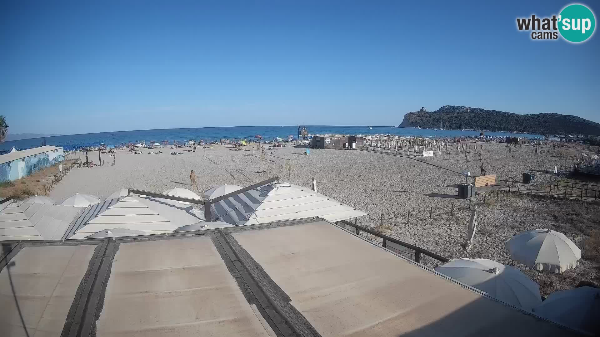 Poetto Strand Webcam | Cagliari | Sardinien