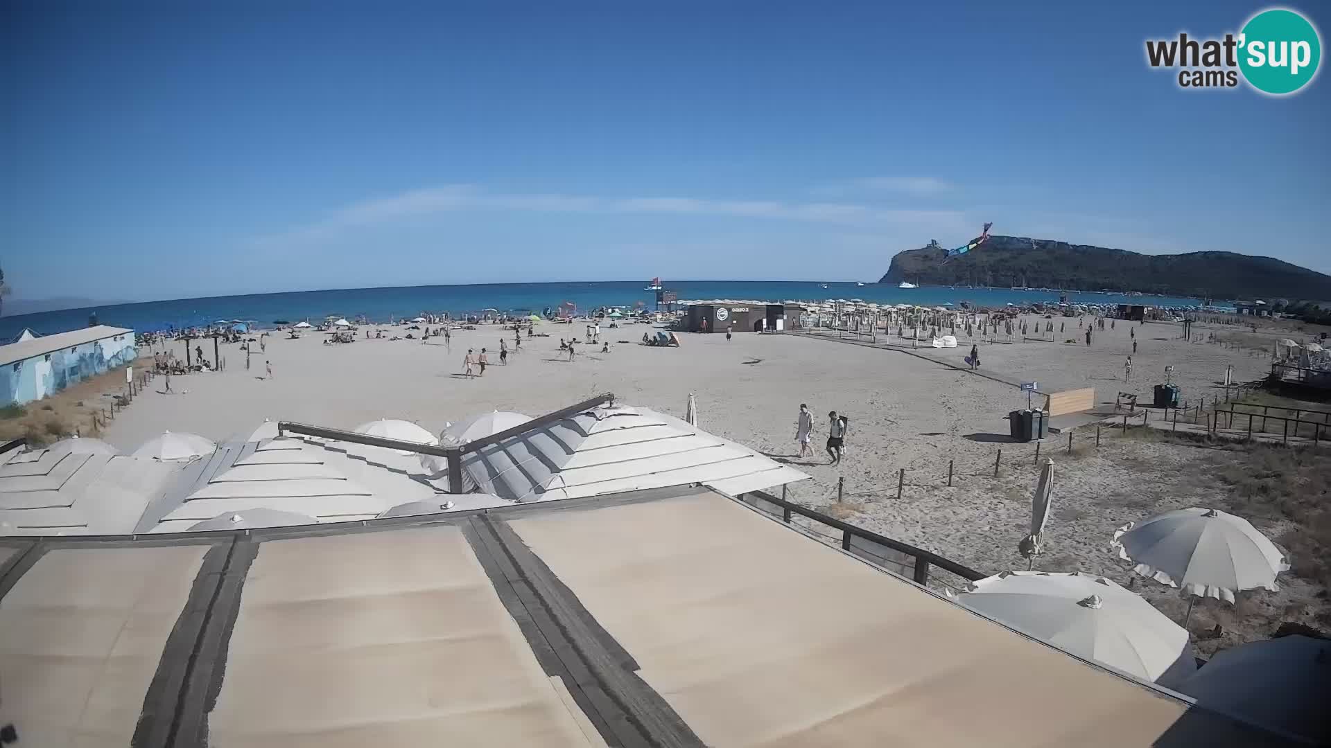 Poetto Strand Webcam | Cagliari | Sardinien