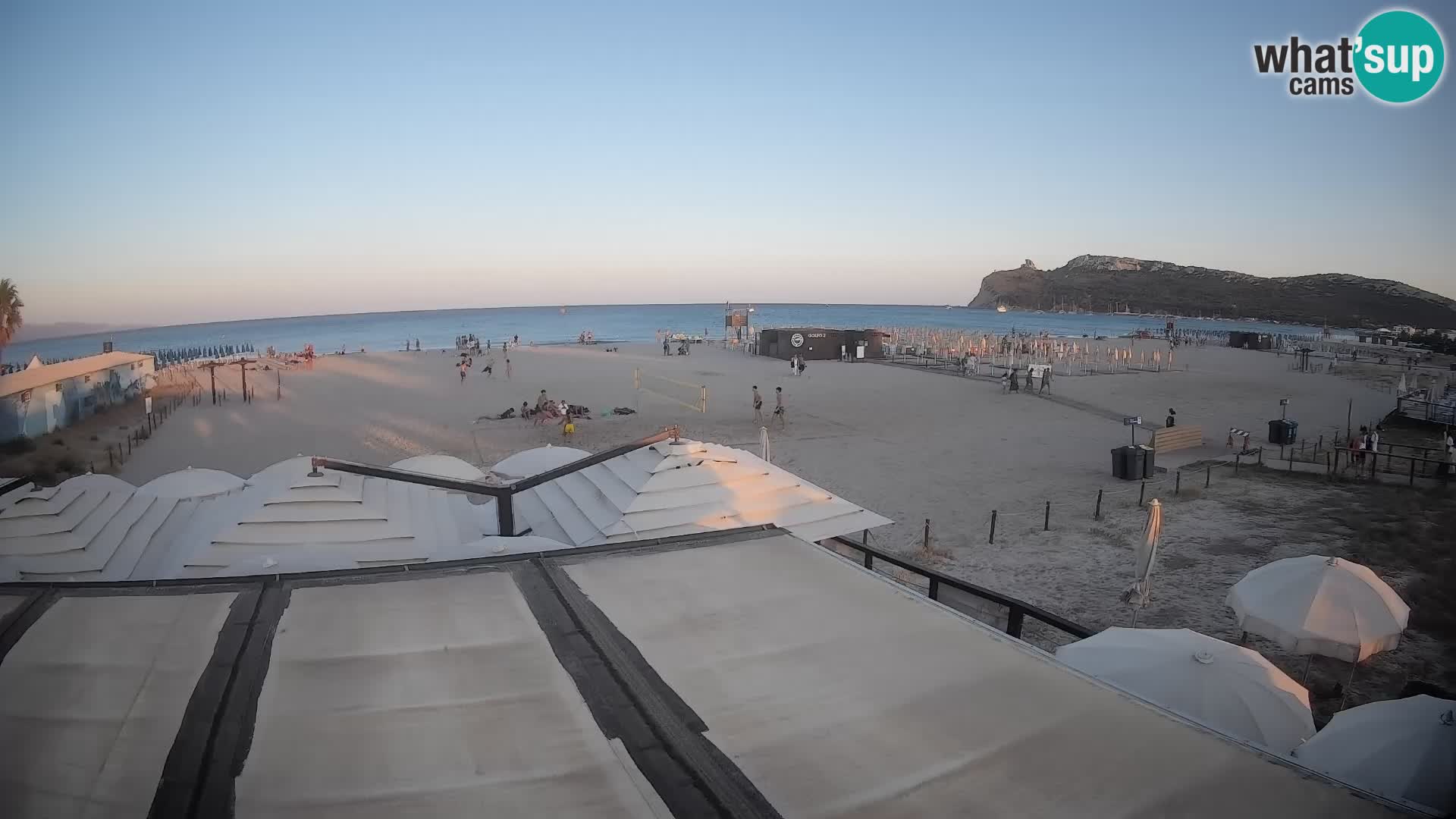 Webcam spiaggia del Poetto | Cagliari | Sardegna