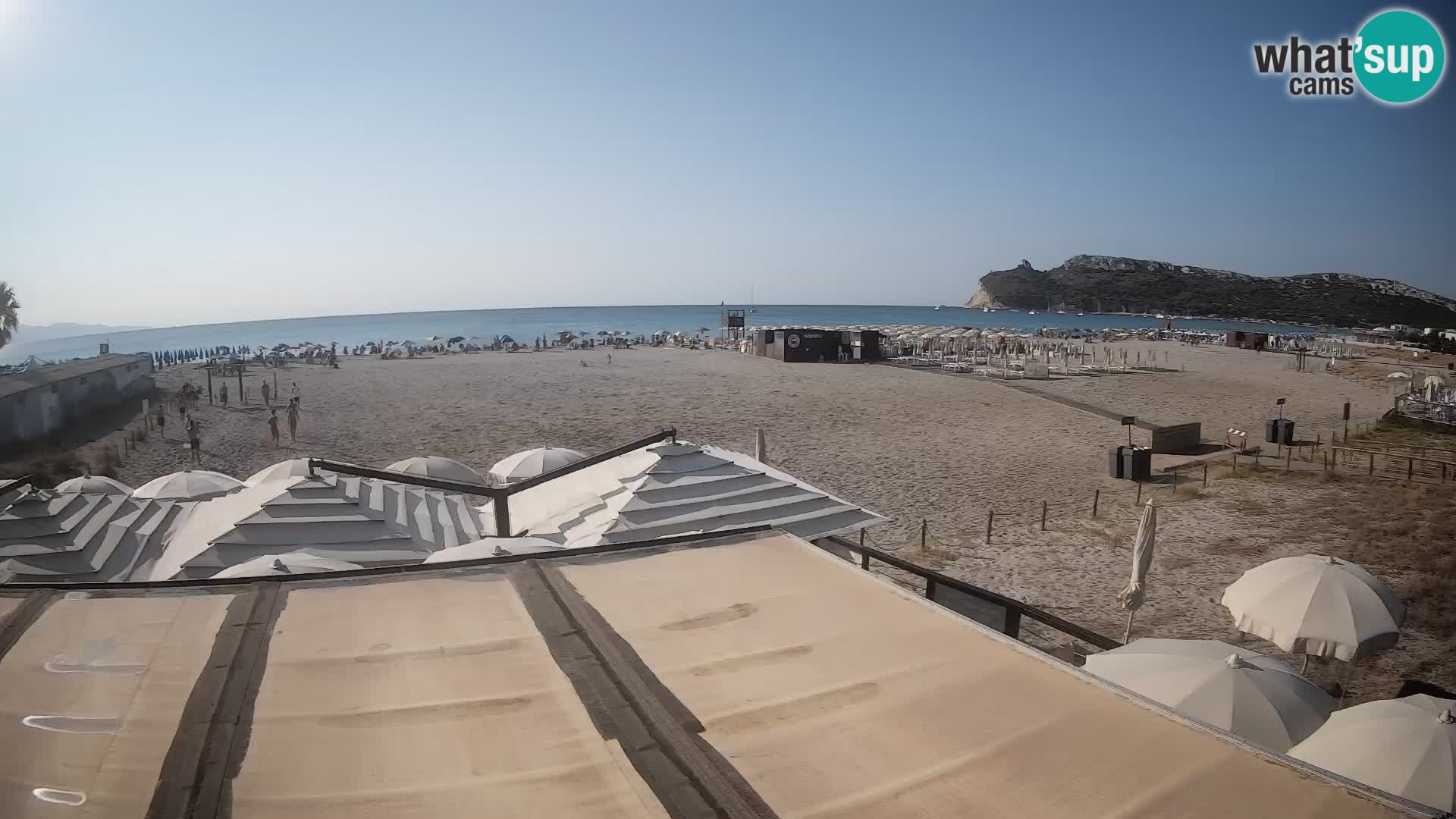 Poetto beach webcam | Cagliari | Sardinia