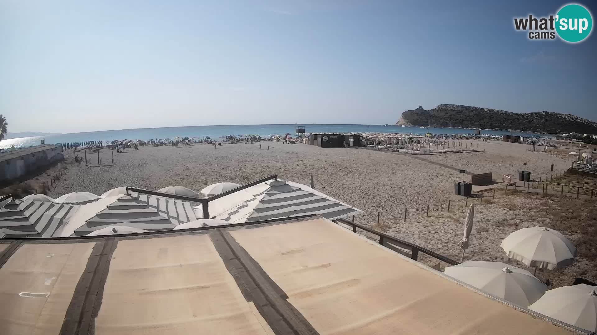 Webcam plage de Poetto | Cagliari | Sardaigne