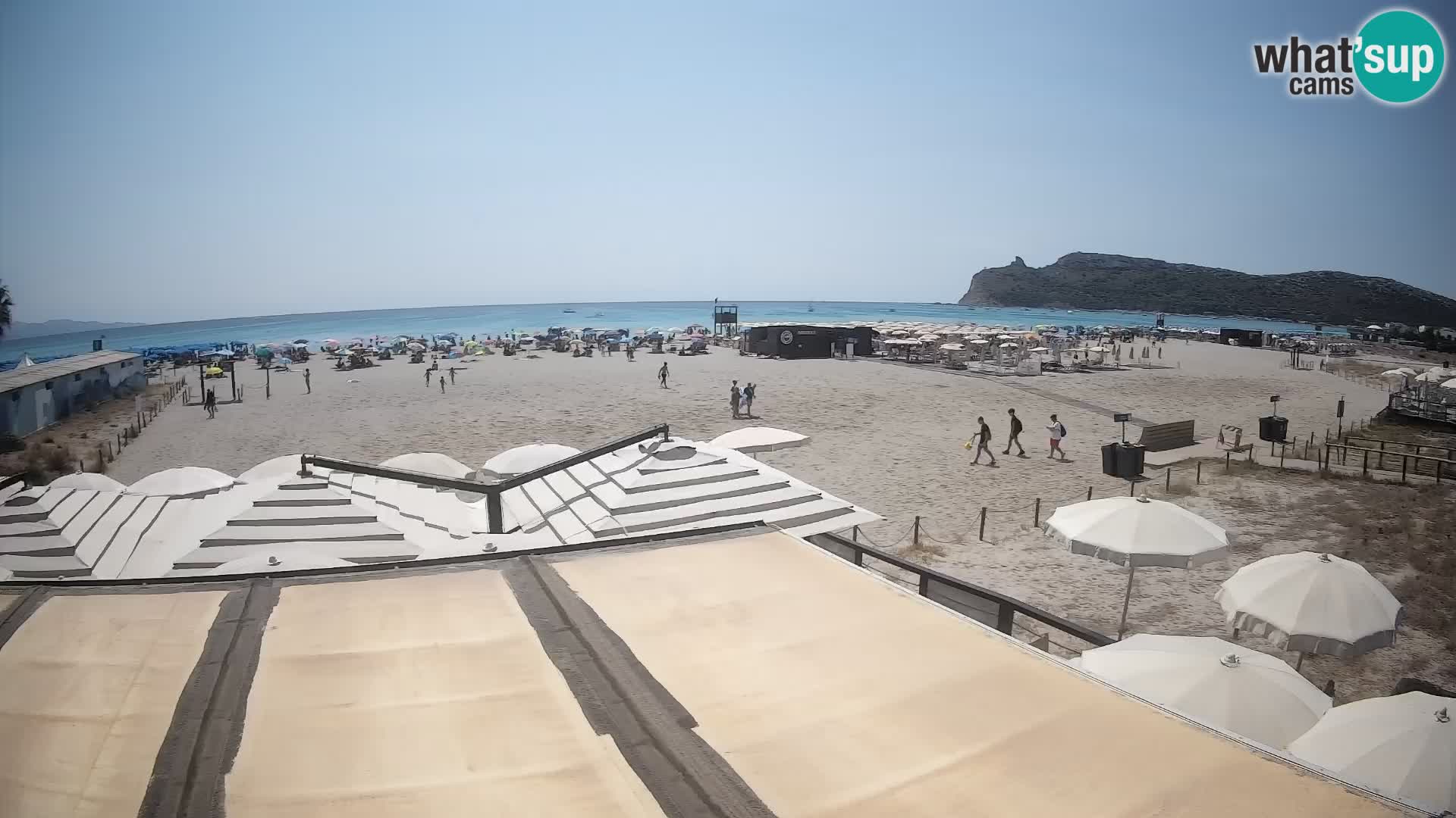 Poetto Strand Webcam | Cagliari | Sardinien