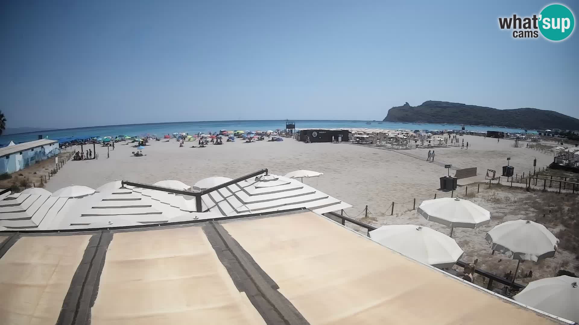 Poetto Strand Webcam | Cagliari | Sardinien