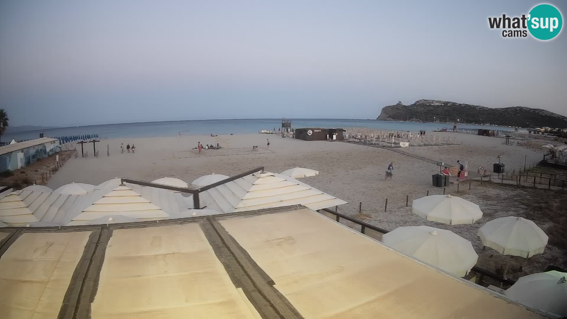Poetto beach webcam | Cagliari | Sardinija