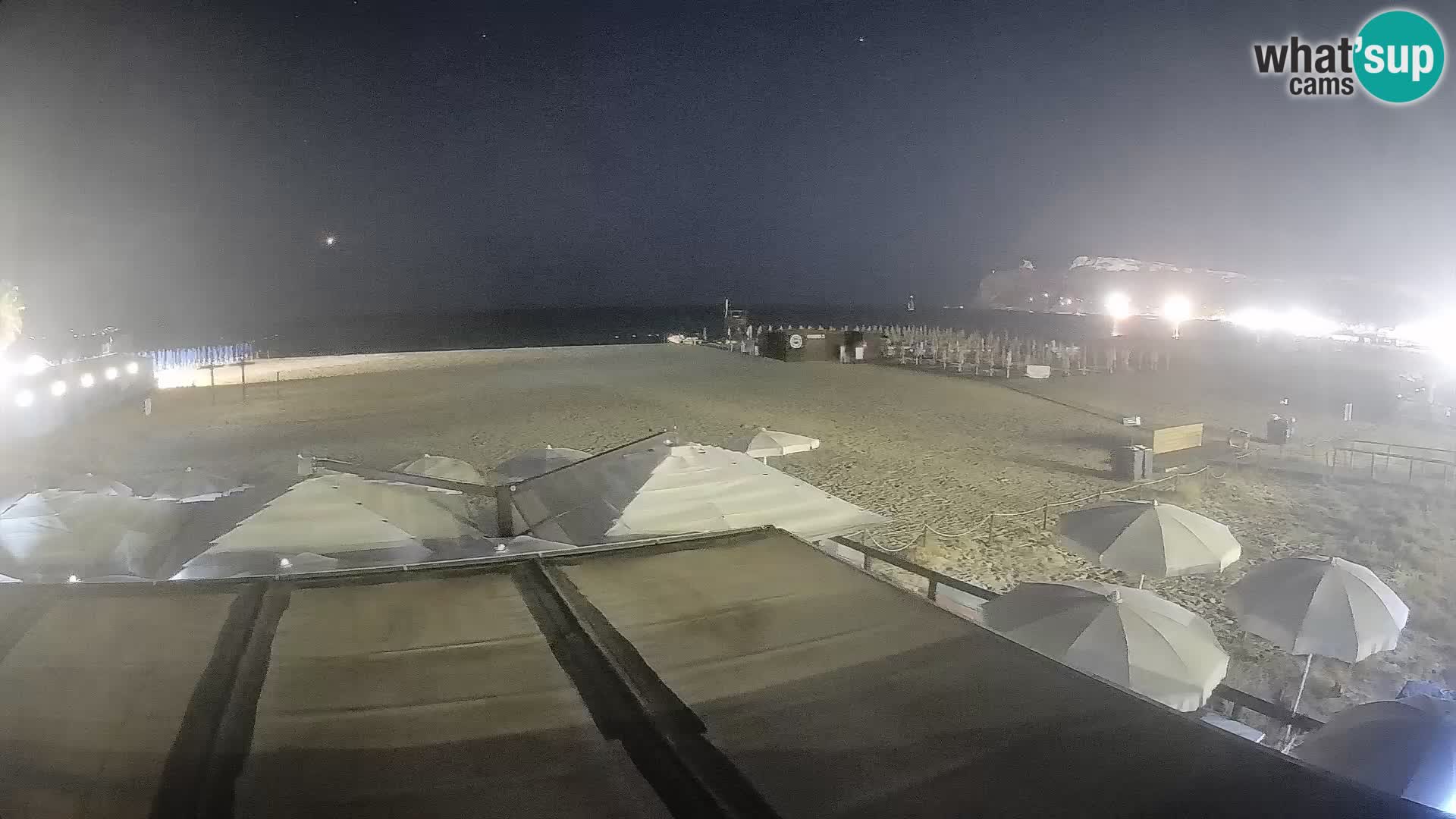 Poetto beach webcam | Cagliari | Sardinia