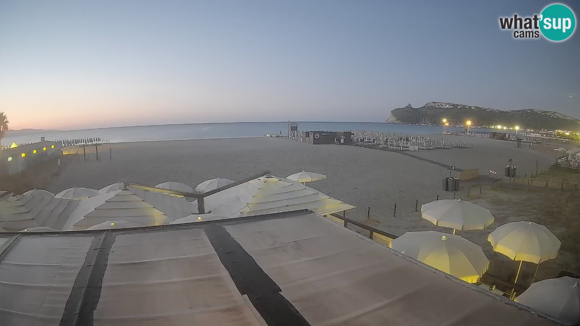 Webcam spiaggia del Poetto | Cagliari | Sardegna