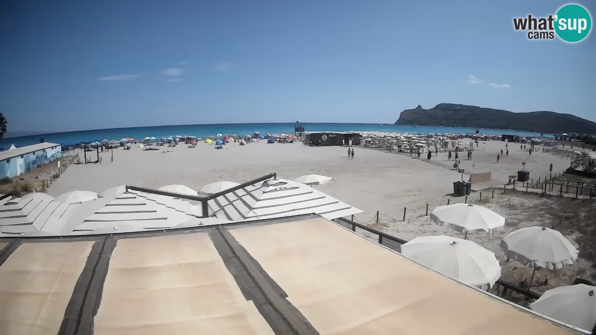Webcam spiaggia del Poetto | Cagliari | Sardegna