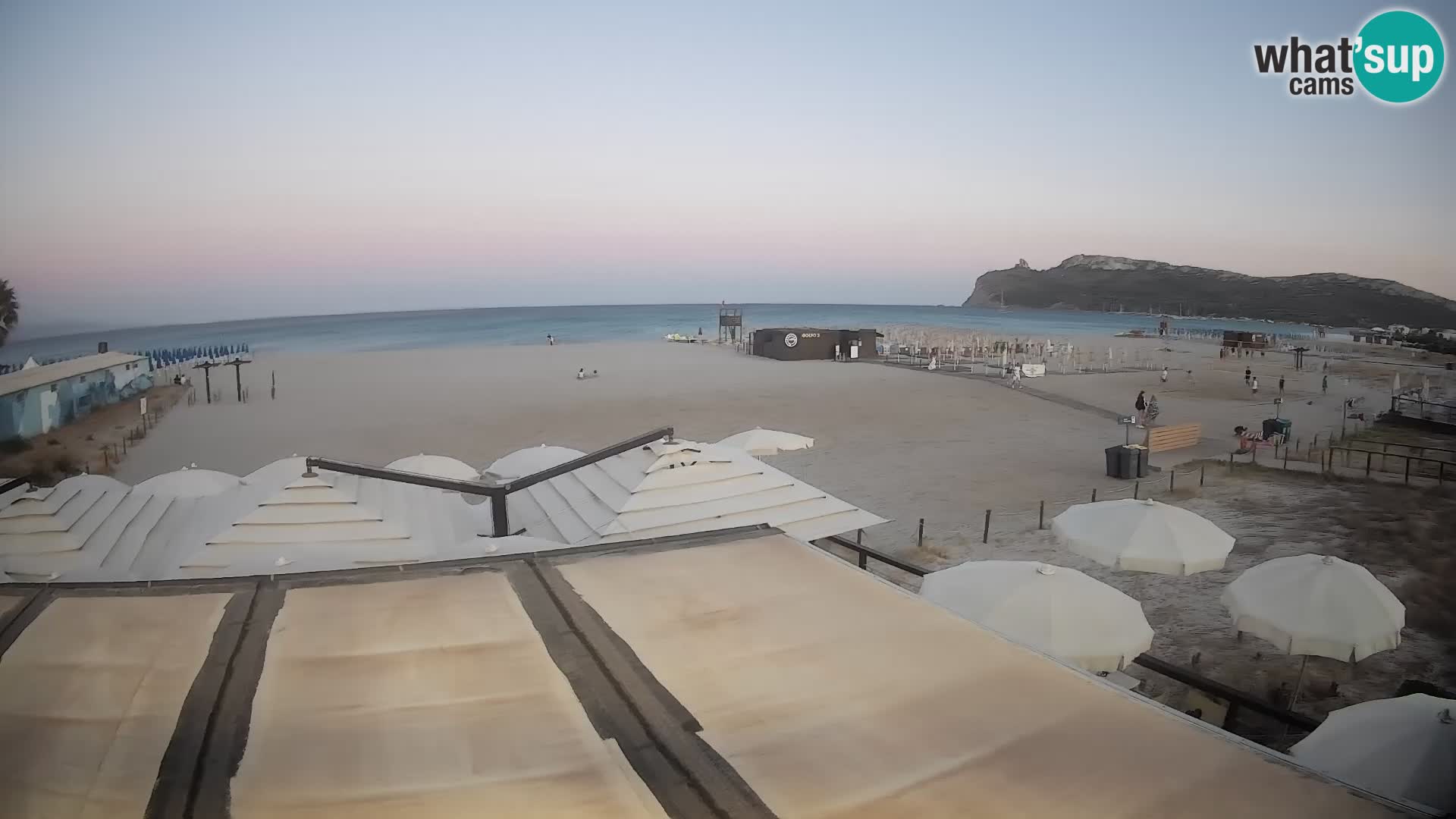 Poetto beach webcam | Cagliari | Sardinija