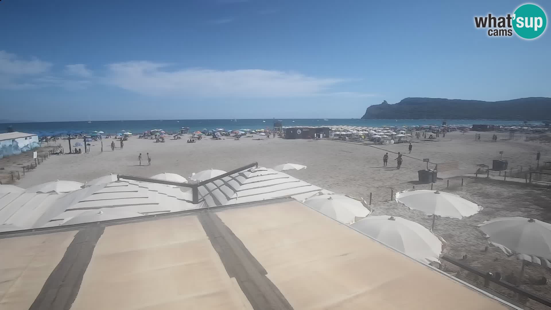 Webcam plage de Poetto | Cagliari | Sardaigne