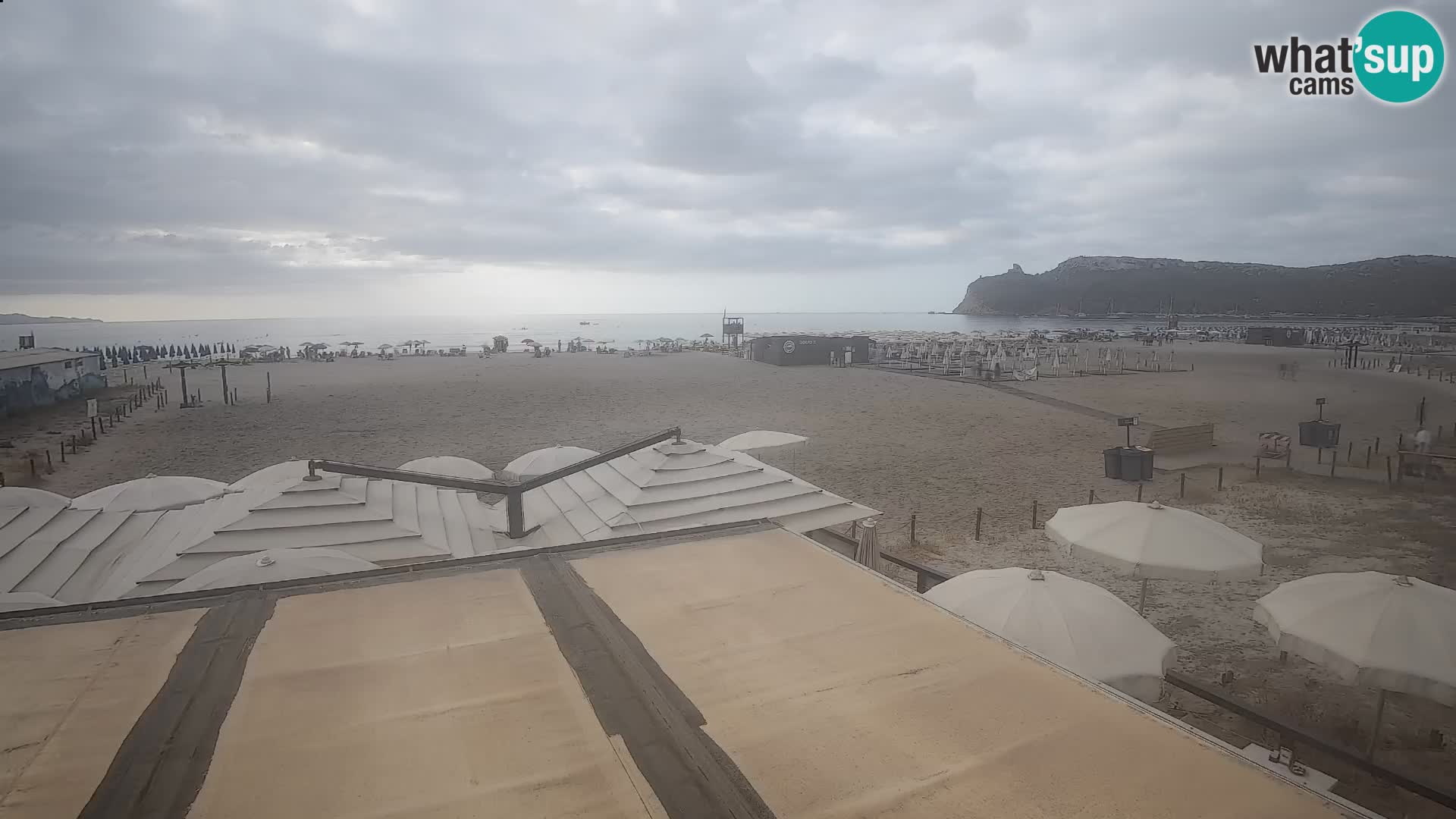 Poetto Strand Webcam | Cagliari | Sardinien