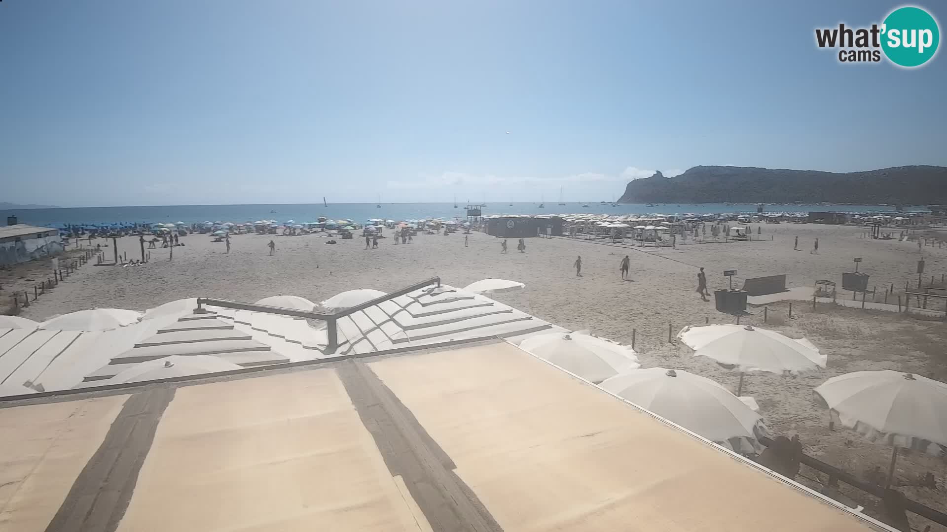 Webcam spiaggia del Poetto | Cagliari | Sardegna