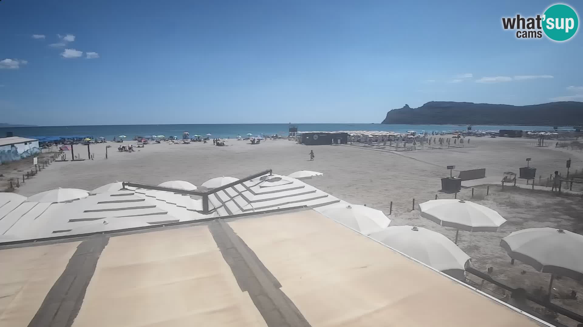 Webcam playa de Poetto | Cagliari | Cerdeña